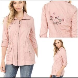 Ashley By 26 International Pink Utility Jacket
